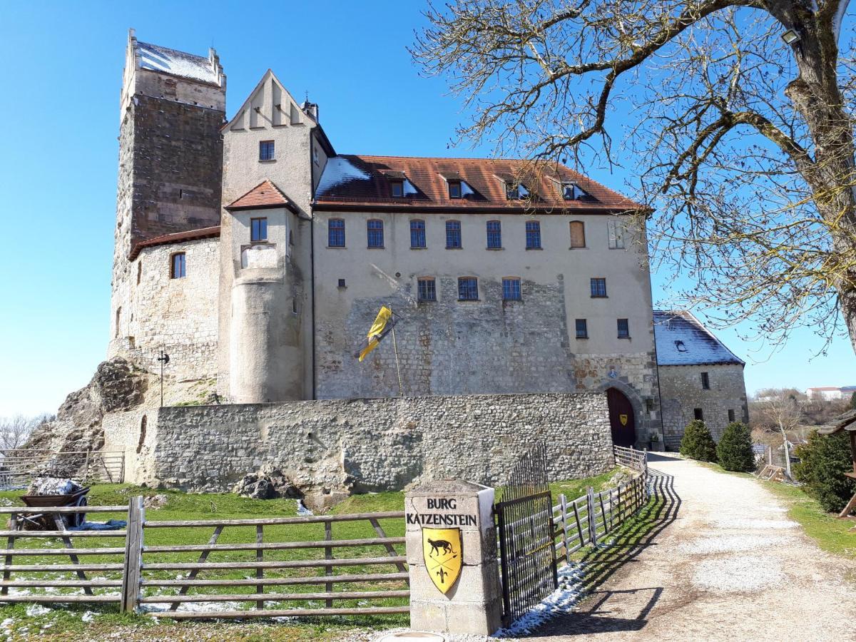 Hotel Burg Katzenstein Exterior foto