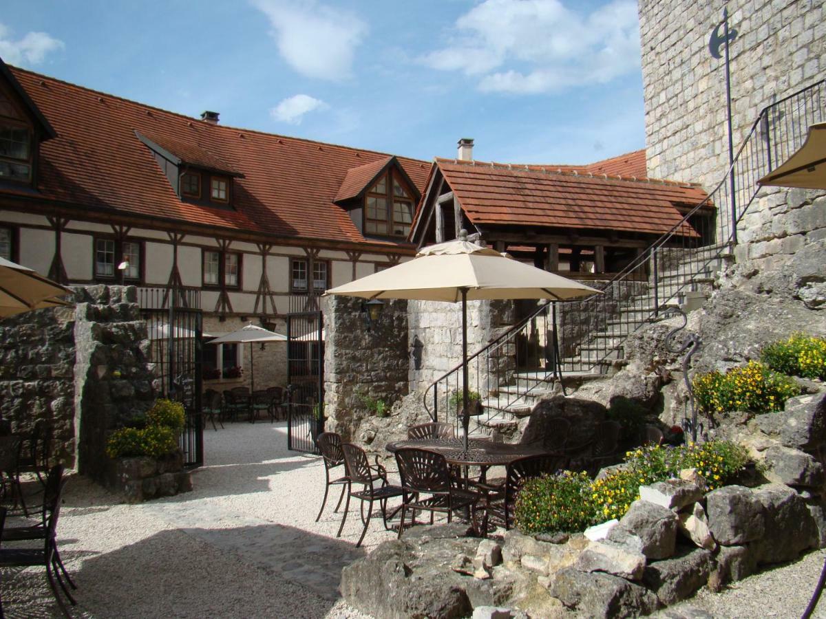 Hotel Burg Katzenstein Exterior foto